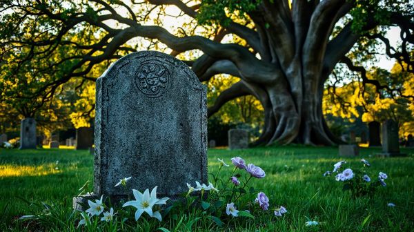 Idées contemporaines pour honorer une mémoire : décoration de tombe
